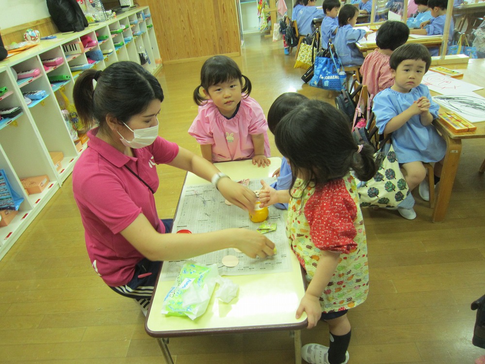 幼稚園の様子